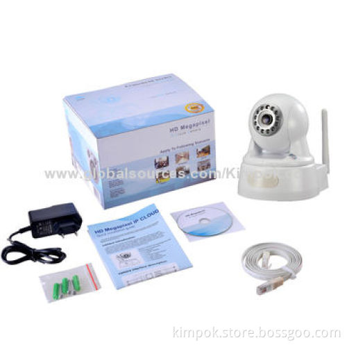 720P HD Household P2P Network Camera with Night Vision, Supports SD Card Record
